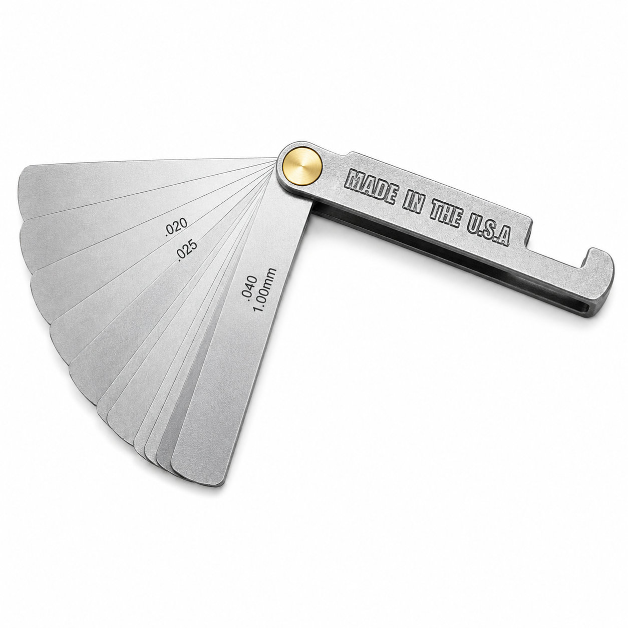 Lucky Supply Precision Stainless Steel Feeler Gauge Set